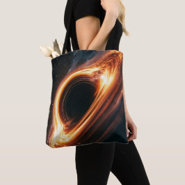 Superzwaar Zwart Gat Accretieschijf Ruimtekunst Tote Bag