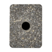 Superzwaar zwart gat in het midden van een sterren magneet (Verticaal)