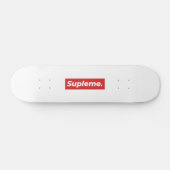 Supleme. spiekbord persoonlijk skateboard (Horizontaal)
