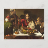 Supper at Emmaus - Caravaggio Briefkaart (Voorkant)