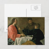 Supper bij Emmaus, 1620 Briefkaart (Voorkant / Achterkant)