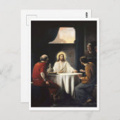Supper bij Emmaus Briefkaart (Voorkant / Achterkant)