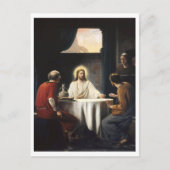 Supper bij Emmaus Briefkaart (Voorkant)