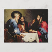 Supper bij Emmaus Briefkaart (Voorkant)