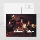 Supper bij Emmaus Briefkaart (Voorkant / Achterkant)
