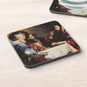 Supper bij Emmaus Drankjes Onderzetter (Linkerzijde)