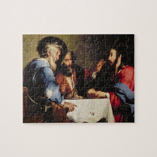 Supper bij Emmaus Legpuzzel (Horizontaal)