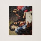 Supper bij Emmaus Legpuzzel (Verticaal)