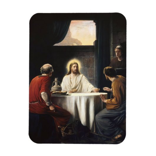 Supper bij Emmaus Magneet (Verticaal)