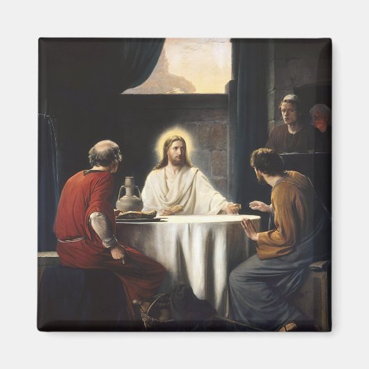 Supper bij Emmaus Magneet (Voorkant)