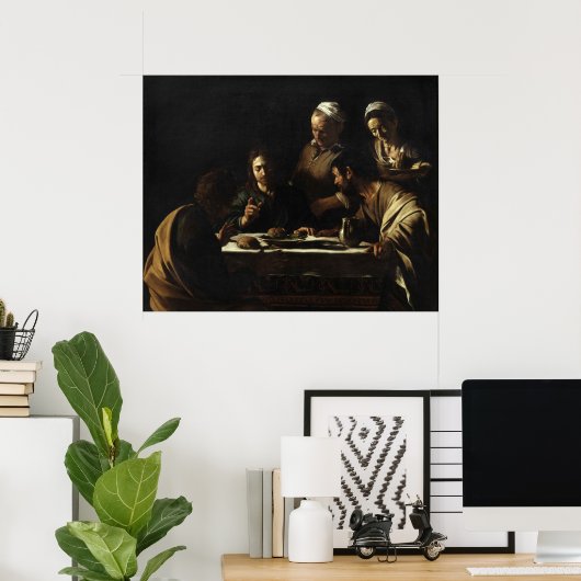 Supper bij Emmaus Poster (Thuiskantoor)