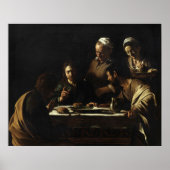 Supper bij Emmaus Poster (Voorkant)