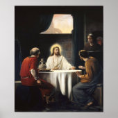 Supper bij Emmaus Poster (Voorkant)