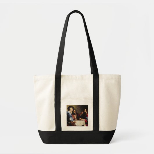 Supper bij Emmaus Tote Bag (Voorkant)