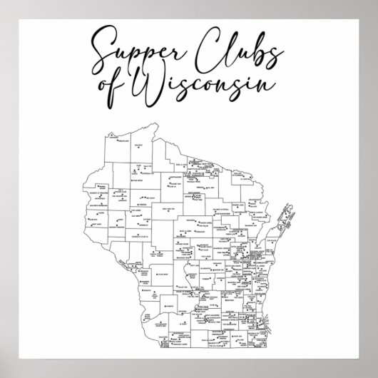 Supper Club Poster (Voorkant)