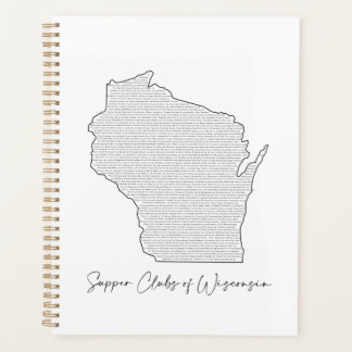 Supper Clubs of Wisconsin Planner