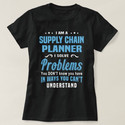 supply chain planner t-shirt (Design voorkant)
