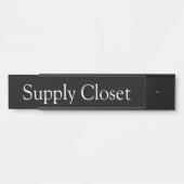 Supply Closet Kantoor Deurteken Deurbordje (Voorkant)