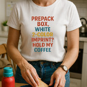 Supply List Verwarring Shirt; Leuke Ouderschool T-shirt