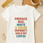 Supply List Verwarring Shirt; Leuke Ouderschool T-shirt