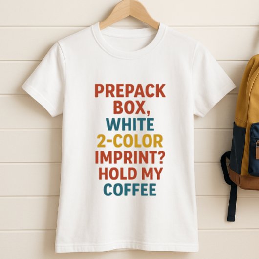 Supply List Verwarring Shirt; Leuke Ouderschool T-shirt