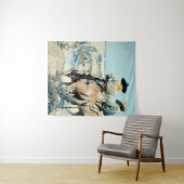 Supply Wagon Westerne kunst van NC Wyeth Wandkleed (In Situ (horizontaal))