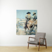 Supply Wagon Westerne kunst van NC Wyeth Wandkleed (In situ)