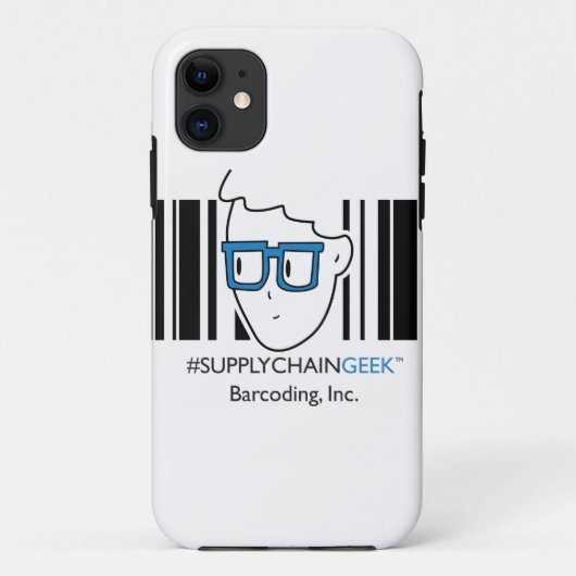 #SupplyChainGeek iPhone Case (Achterkant)