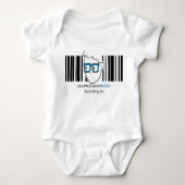 #SupplyChainGeek Kinder en Baby Romper (Voorkant)