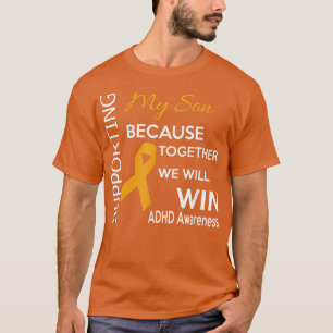 Support ADHD-bewustzijn Mijn zoon T-shirt