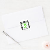 Support Advocate Cure - Mental Health Awareness Ronde Sticker (Envelop)