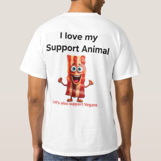 Support Animal T-shirt (Achterkant)