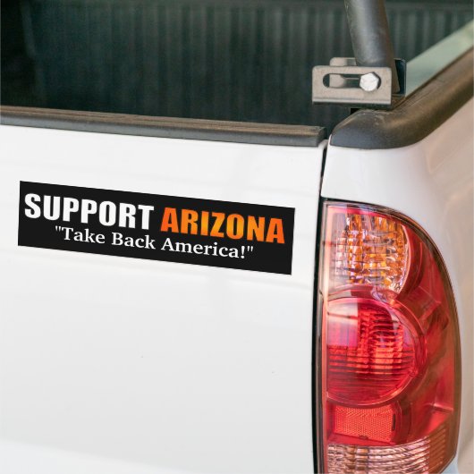 Support Arizona Bumpersticker (Op Truck)