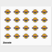 Support Arizona Ronde Sticker (Vel)