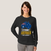 Support Australia Strong save koala Kangaroo Retro T-shirt (Voorkant volledig)
