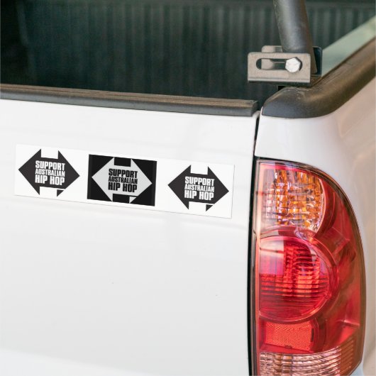 Support Australian Hip Hop Bumpersticker (Op Truck)