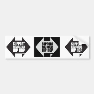 Support Australian Hip Hop Bumpersticker