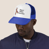 Support Autism Awareness Trucker Hat Pet (In situ)