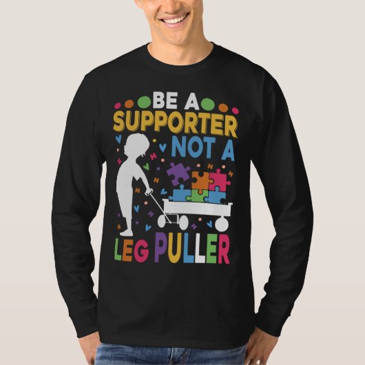 Support Autism Child Awareness Puzzle Choose Kindn T-shirt (Voorkant)