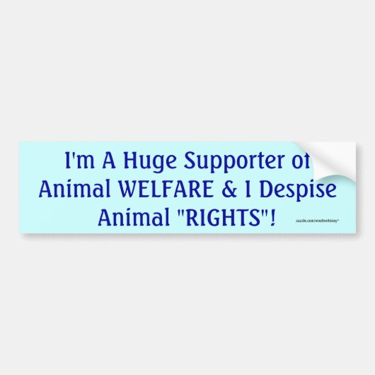 Support AW, Despise AR Bumpersticker (Voorkant)