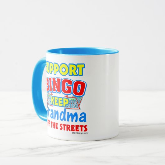Support Bingo Grandma Mok (Voorkant links)