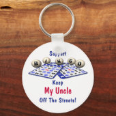 Support Bingo Sleutelhanger (Voorkant)