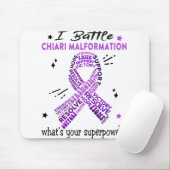 Support Chiari Malformation Warrior Gifts Muismat (Met muis)