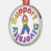 Support Diversity Ornament (Links)