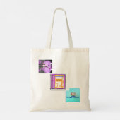 SUPPORT DJ KAWAII LU TOTE BAG (Achterkant)