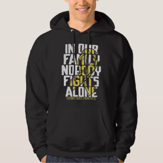 Support Endometriosis Warrior Family Disease Aware Hoodie