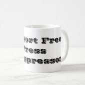 Support Free Press Mok (Voorkant rechts)