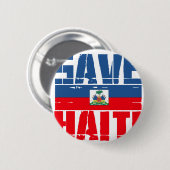 SUPPORT HAITI RONDE BUTTON 5,7 CM (Voorkant /achterkant)