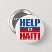 SUPPORT HAITI RONDE BUTTON 5,7 CM (Voorkant /achterkant)