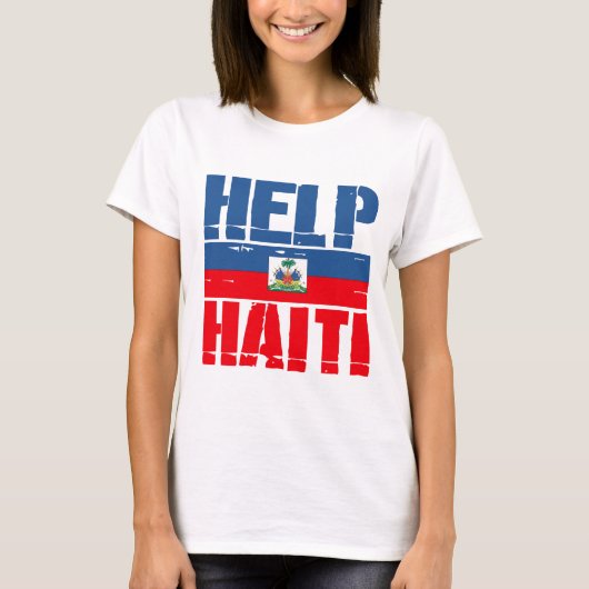 SUPPORT HAITI T-SHIRT (Voorkant)